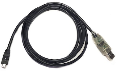 EZSync USB Programming Cable USB-1 for Uniden Scanner Radio, PC Interface Cable, USB to MINI4P, Serial Chip, USB-1 Compatible EZSync504