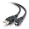 C2G Legrand Mini USB 2.0 Cable, USB A to B Cable, Black Data Transfer Cable, 1 Meter (3.28 Feet) C2G USB Cable, 1 Count, C2G 27329