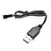 Maxmoral USB Power Charger Cable, USB Charging Cable SM 2P, SM 2P, 3.6V 250mA Output Ni-Cd Ni-Mh Battery Pack USB Charging Cable SM 2P Plug for RC Excavator RC Cars