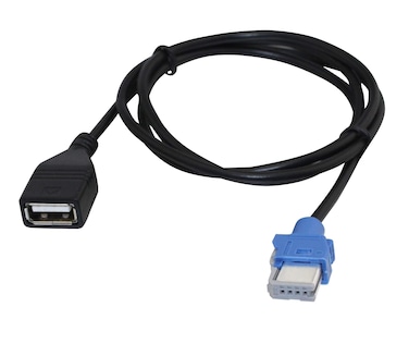 USB Cable for Peugeot 207 307 308 407 Citroen C2 C3 C4 for Audio RD43 RD 100cm Long