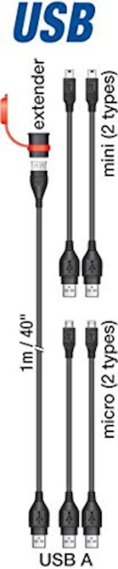 TecMate Optimate USB O-111, Universal Charge Cable USB Mini