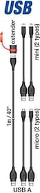TecMate Optimate USB O-111, Universal Charge Cable USB Mini