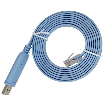 USB to RJ45 Console Cable, USB Console Cable Compatible with Cisco, HP,Huawei,Arista,Opengear,Aruba,Juniper Routers Switches for Laptops in Windows, Mac, Linux with FT232 Chipset