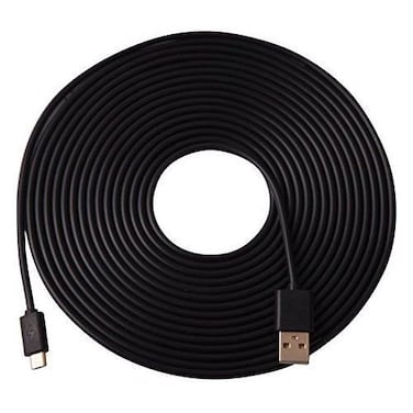 OMNIHIL USB Extension 30 FT High Speed 2.0 Micro USB Charging Cable Compatible with Ring Stick Up Cam