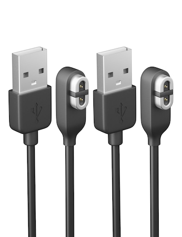 Sinoacc Charging Cable for AfterShokz Aeropex AS800 &amp; OpenComm ASC100SG, Shokz OpenRun &amp; OpenRun Pro S810 Magnetic Replacement 3.3Ft USB Charger Cable for AfterShokz Bone Conduction Headphones 2Pack