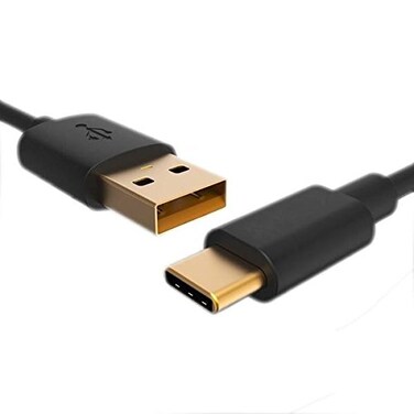 Omnihil 10 Feet 3.0 High Speed USB-A to USB-C Cable Compatible with Samsung T5 Portable SSD - 500GB - USB 3.1 External SSD (MU-PA500B/AM)