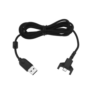 Create idea USB Charging Cable Compatible with Logitech G403 G900 G903 G703 G PRO Wireless Mouse and Keyboard Cable Length 1.8m Black Braided USB Mouse Cable