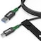 Plugable USB C to USB A Cable, USB 3.2 Gen 2 USB Cables, 3A (15W) Charging USB C Data Cable 10Gbps for iPhone 15, iPad, Samsung Galaxy, Tablets, Laptops, 3.3 Ft with Cable Management Strap (USBC-A1M)