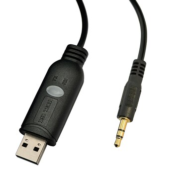 DSD TECH SH-U35A USB to 3.5mm 3.3V TTL Cable with Audio Jack Interface 6FT