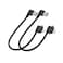 Seadream 2Pack 25CM Right Angle USB 3.0 Micro-B Male to USB 3.0 A Male Adapter Cable