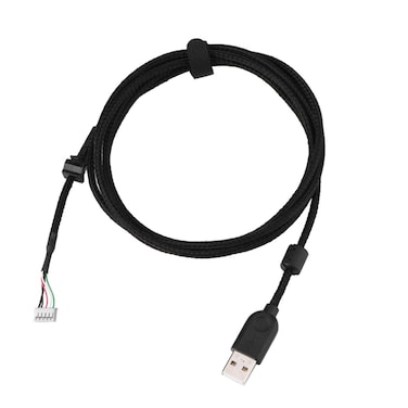 Richer-R Mouse Cable,USB Mouse Cable Replacement 2.19yd Plug and Play Mouse Cable Replacement for