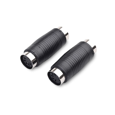 Cable Matters 2-Pack 5 Pin DIN MIDI Coupler Gender Changer (MIDI Extender Adapter)