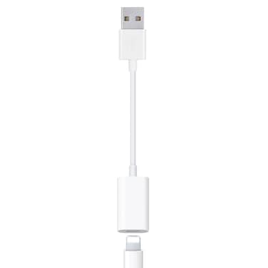 Fidioto USB Male to Lightning Female Audio Adapter Cable,Type A to Lightning Dongle Converter Support Volume Control Mic Compatible with MacBook Computer PC Headphone,Earphones, Earbuds, and More
