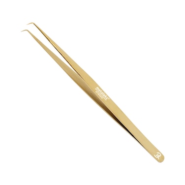 90&Acirc;&deg; Angular Volume Tweezers (Golden Titanium Coated.)