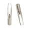 Comimark 2 PCS Eyebrow Tweezers Stainless Steel With LED Light Anti-static Eyelash Eyebrow Clamps Hair Removal Tweezers Profession Makeup Tools