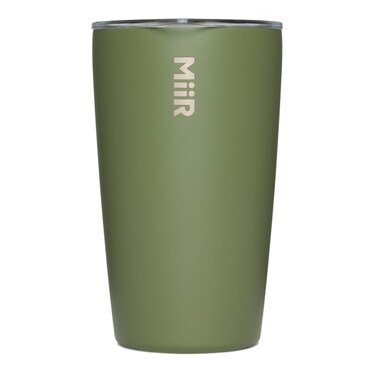 MiiR Tumbler, 12oz Insulated Stainless Steel with Press Fit Slide Lid &acirc;&euro;&ldquo; Splash Proof Design, Holds Hot &amp; Cold Beverages, Stylish &amp; Functional Cup Holder Compatible
