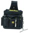 Rack-A-Tiers 43095 Ballistic Nylon Butt Pouch Grande Pocket Tool Holder Black