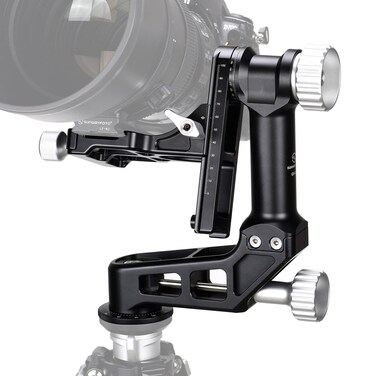 SUNWAYFOTO GH-02 Gimbal Head Aluminum Load 66 lbs(30 Kgs