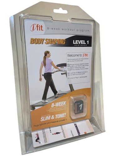 Ifit Workout Card Treadmill Body Shaping Level 1 Beginner