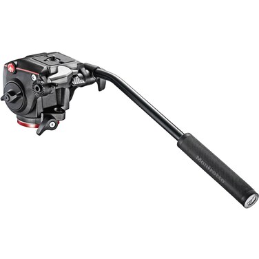 Manfrotto MHXPRO-2W XPRO Fluid Head with Fluidity Selector and Two Replacement ZAYKIR Quick Release Plates