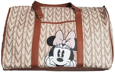 Disney Duffel Bag, Beige, Medium