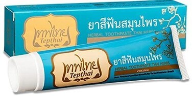 Tepthai Concentrated Herbal Toothpaste Original Flavor 70 g (Pack of 3)