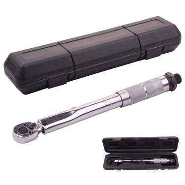 AIHG 1/4 inch 5-25NM Drive Click Adjustable Torque Wrench and Spanner Repairing Tools Multifunctional Drive Ratchet Wrench