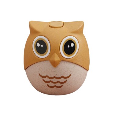 Leadigol 1PCS Owl Shaped Toothpick Holder,Cute Toothpick Holder Tooth Pick Dispenser Cartoon Owl Toothpick Cotton Swab Holder