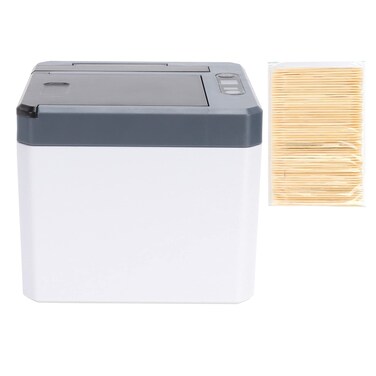 Automatic Toothpick Dispenser, Toothpick Holder Tooth Picks Holder Dispenser Automatically Induction Toothpicks Holder Storage Box Pops Up Intelligent Sensor for Restaurant Home Kitchen Hotel Office