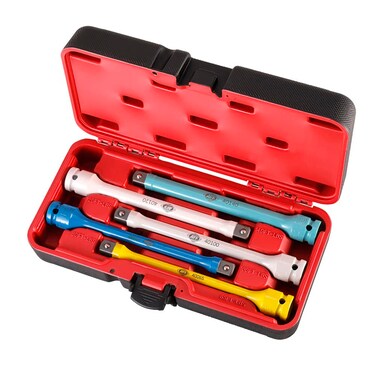 AFF 5 Piece Torque Limiting Extension Kit w/ Carrying Case, 65-140 ft/lbs, 1/2" Drive, 40012