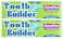 Squigle Tooth Builder SLS Free Toothpaste (Stops Tooth Sensitivity) Prevents Canker Sores, Cavities, Perioral Dermatitis, Bad Breath, Chapped Lips - 2 Pack