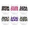 TOSSWARE POP 14oz Vino Leopard Series, SET OF 6, Premium Quality, Recyclable, Unbreakable &amp; Crystal Clear Plastic Printed Glasses