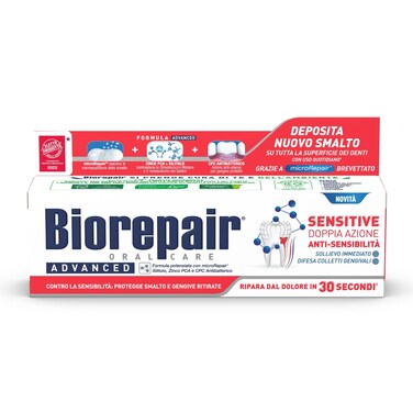 Biorepair Advanced Sensitive Oral Care Toothpaste with microRepair 75ml 2.5fl.oz
