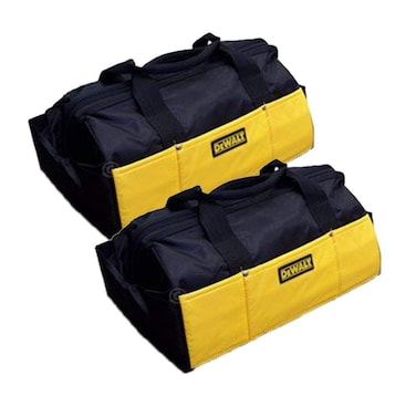 DeWalt (2 Pack) Ballistic Nylon Contractors Tool Bag # DCK019-2PK