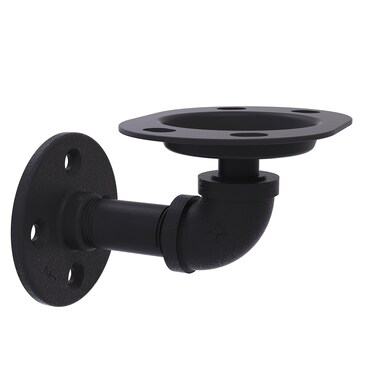 Allied Brass P-650-WTH-BKM Pipeline Collection Wall Mounted Toothbrush Holder, Matte Black