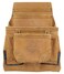 Graintex OS2334 10 Pocket Nail &amp; Tool Pouch Top Grain Oil Tanned Leather for Framers, Constructors, Electricians, Plumbers, Handyman