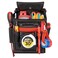 Hultafors Work Gear HT5124 Medium Ziptop Utility Pouch, Heavy Duty Ballistic Polyester, Double-Pull Zipper, Large Front Panel Pocket