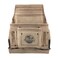 Graintex SS2170 10 Pocket Nail &amp; Tool Pouch Beige Color Suede Leather for Constructors, Electricians, Plumbers, Handymen