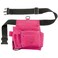 GRAINTEX SS2081 5 Pocket Nail &amp; Tool Pouch Pink Color Suede Leather with 2&acirc;&euro; Webbing Belt for Constructors, Electricians, Plumbers, Handymen