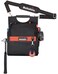 Hultafors Work Gear HT5609 Zippered Professional Electrician's Tool Pouch, Zippered Tool Pouch, Ergonomic Rubber Handle, Padded Shoulder Strap