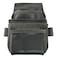 Graintex ST2852 :: 7 Pocket Nail &amp; Tool Pouch Rugged Black Color Top Grain Leather for Framers, Constructors, Electricians, Plumbers, Handyman