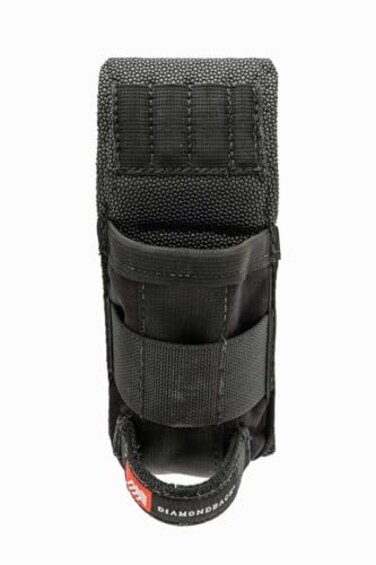 The Diamondback Bossman Compact Tool Pouch, Black   Holds Utility Knife, Chisel, Small Tools, Tape Measure, Hammer Loop, Drill Bit Holder   for Carpenters Framers Electricians   9.5"x4"x1