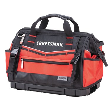 CRAFTSMAN VERSASTACK Zippered Tool Bag, 31 Pocket Organizer, Heavy Duty Tool Tote (CMST17622)