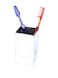 Gedy Gedy NE98-13 Square Polished Toothbrush, Chrome, 2.4" x 2.4" x 3.9