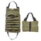 SIUTCO Tool Roll Up Bag,Roll-Up Tool Organizer Canvas Multi-Purpose,Heavy Duty Tool Roll Bag,Tool Bag Organizer With 6 Tool Pouches For Car Motorcycle-Jeep Gifts For Men (Green)