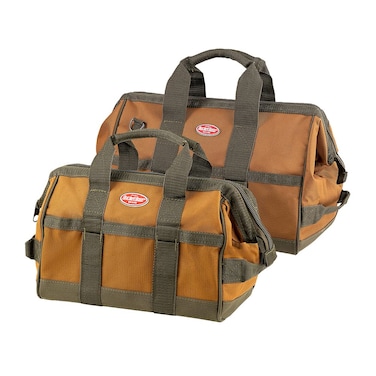 Bucket Boss - Gatemouth Tool Bag Combo, Tool Bags - Original Series (60028) , Brown