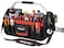 Hultafors Work Gear HT5597 Open-Top Tool Carrier, 35 Pockets, Heavy Duty Ballistic Polyester Tool Bag, Durable Base Pad Feet, Collapsible Bar Injected Mold Handle, Tape Strap, Measuring Tape Clip