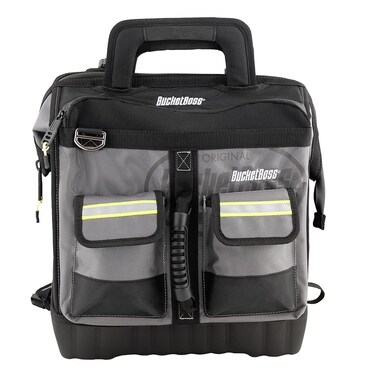 Bucket Boss - HV ProTech Tool Case, Tool Bags - Professional Series (65170-HV), Grey, Black