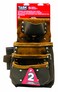 Task T77301 Leather Master Carpenter's Tool Bag with Tape Measure Holder, 6-Pocket