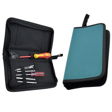 Rannb Tool Bag Organize Tool Pouch with Metal Zipper Multi-Purpose Organizer